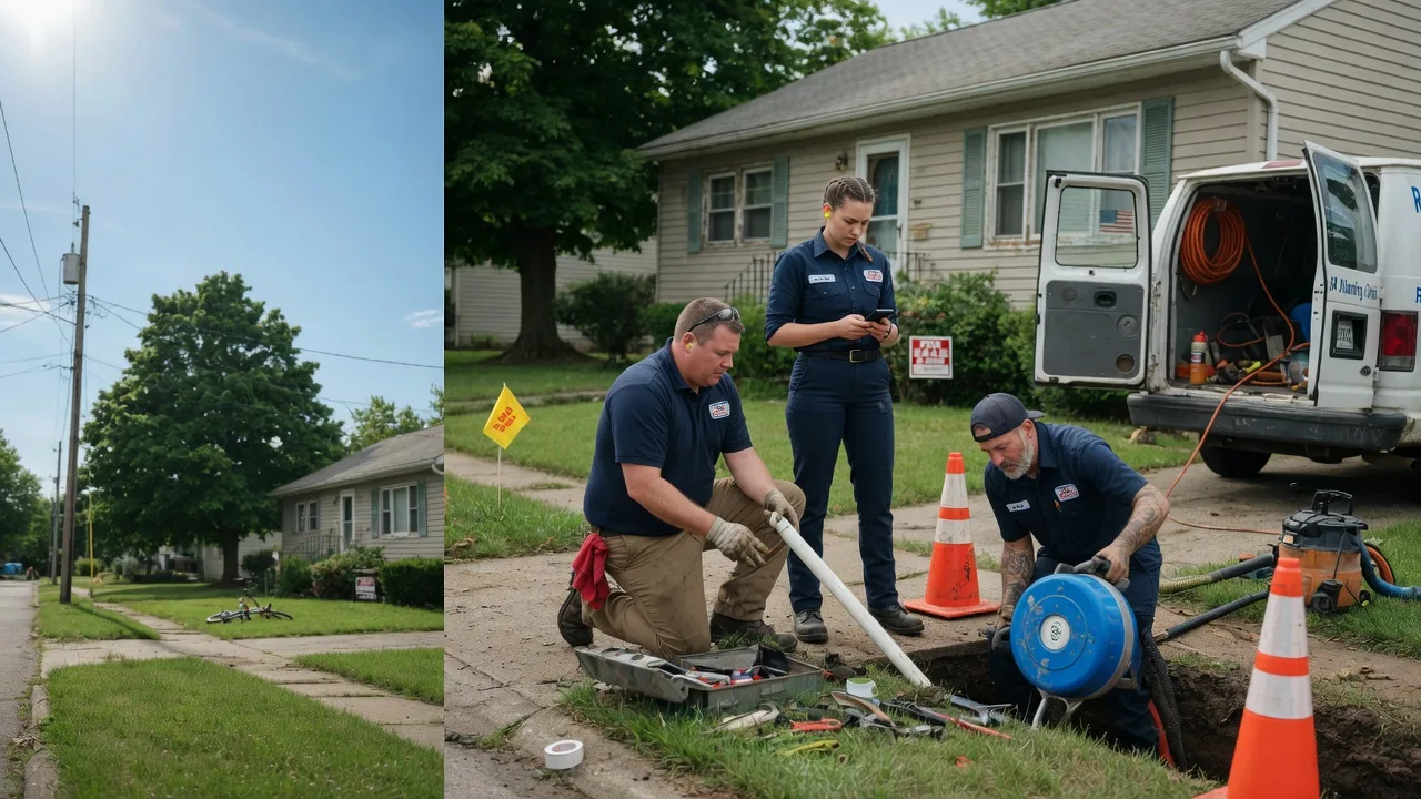 Sewer Line Repair in Valley Grove, WV near me